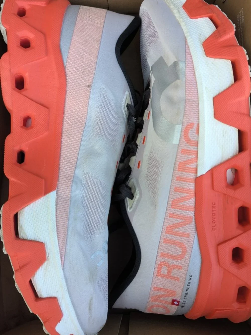 Cloudmonster Hyper - Orange and White 11.5